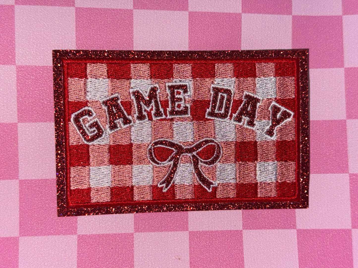 Red Checkered Game Day