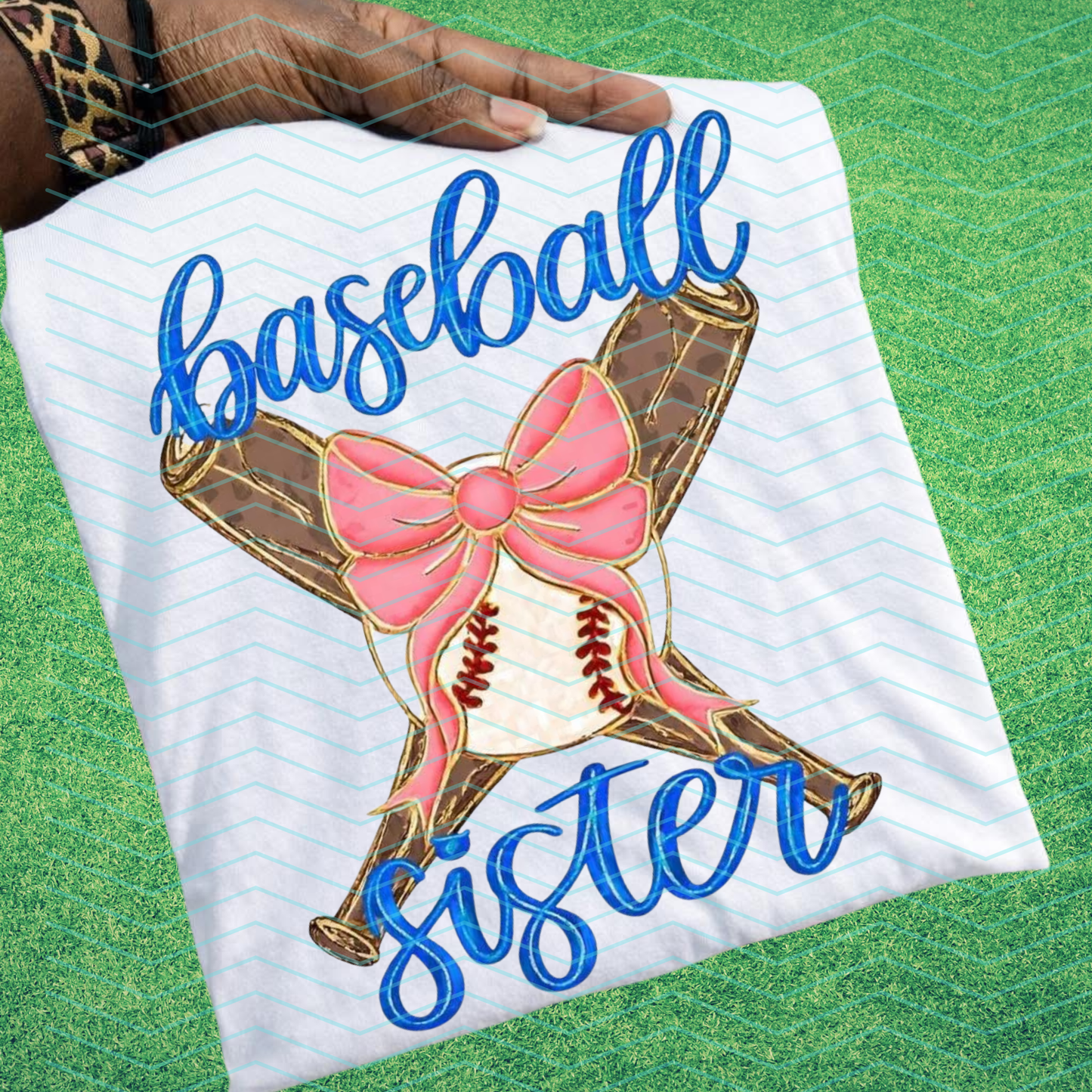 Baseball Sister Blue