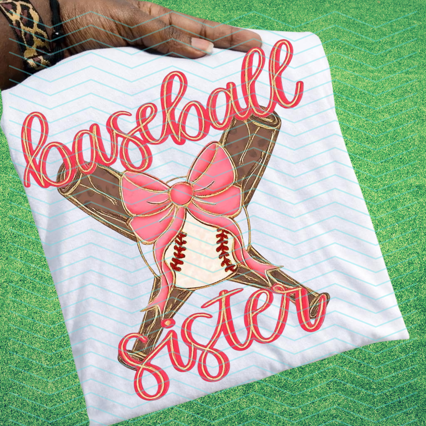 Baseball Sister Pink