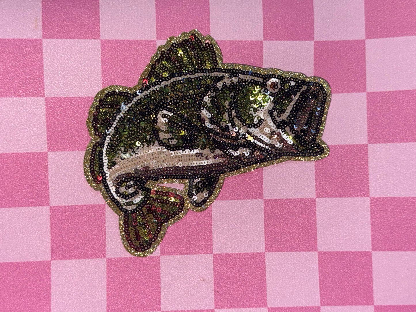 Sequin Fish Lrg