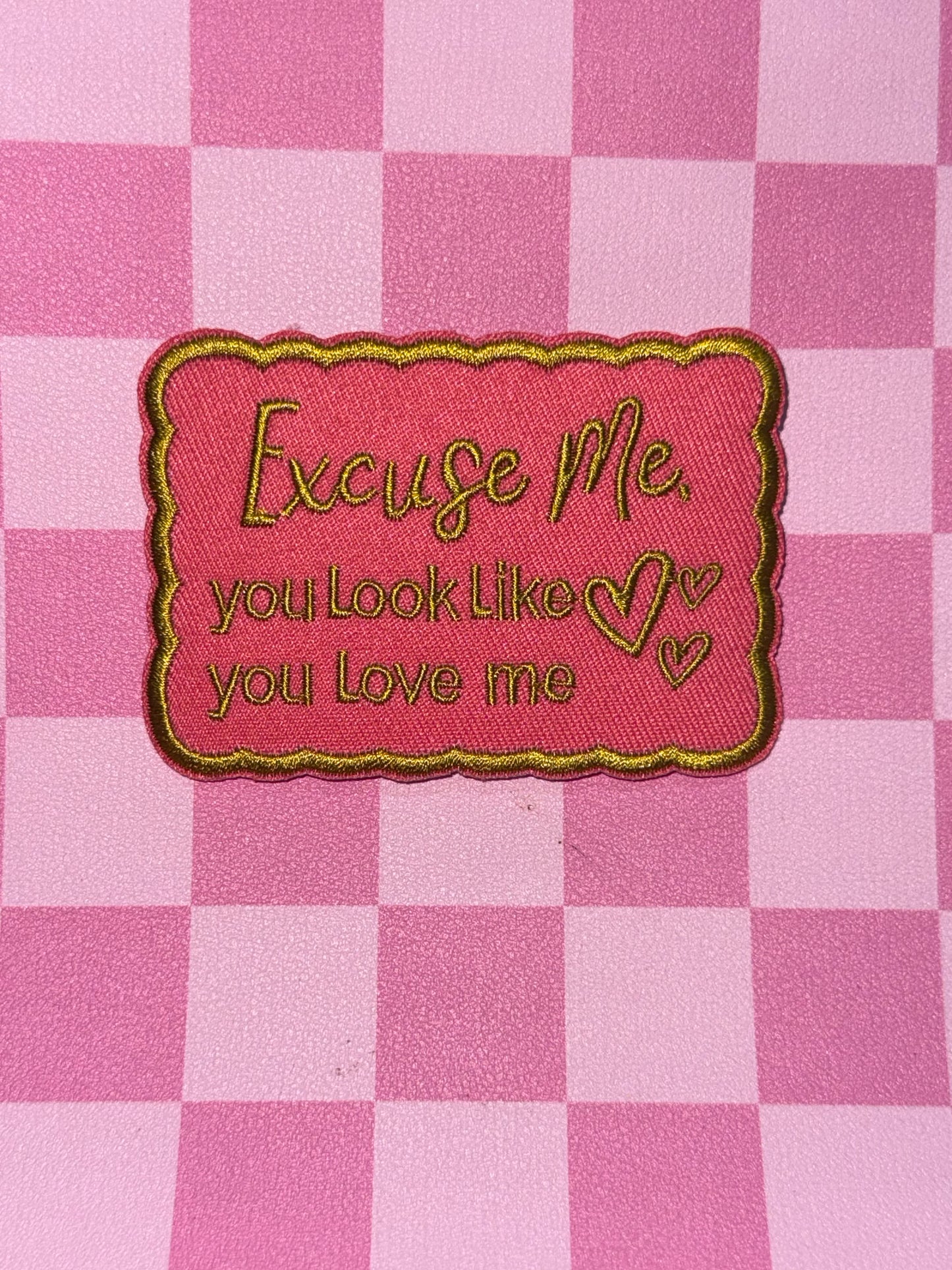 Excuse Me- Pink