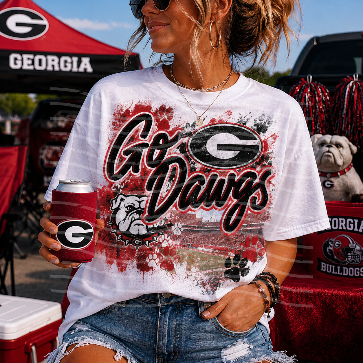 Georgia Game Day Tee