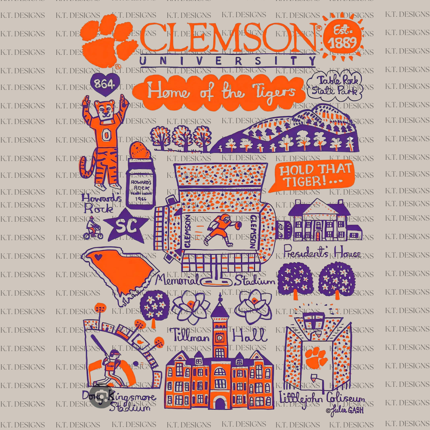 Clemmy Home Of The Tigers