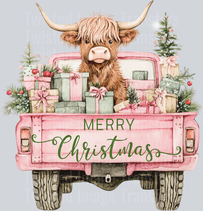 Jolly Pink Christmas T