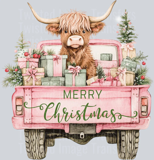 Jolly Pink Christmas T