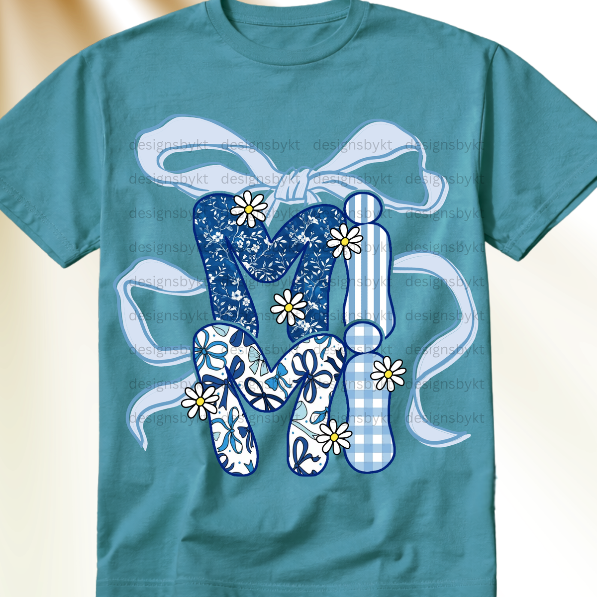 Blue Floral Gigi|Nana|Mimi