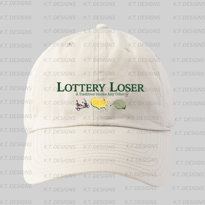 Lottery Loser Ball Cap