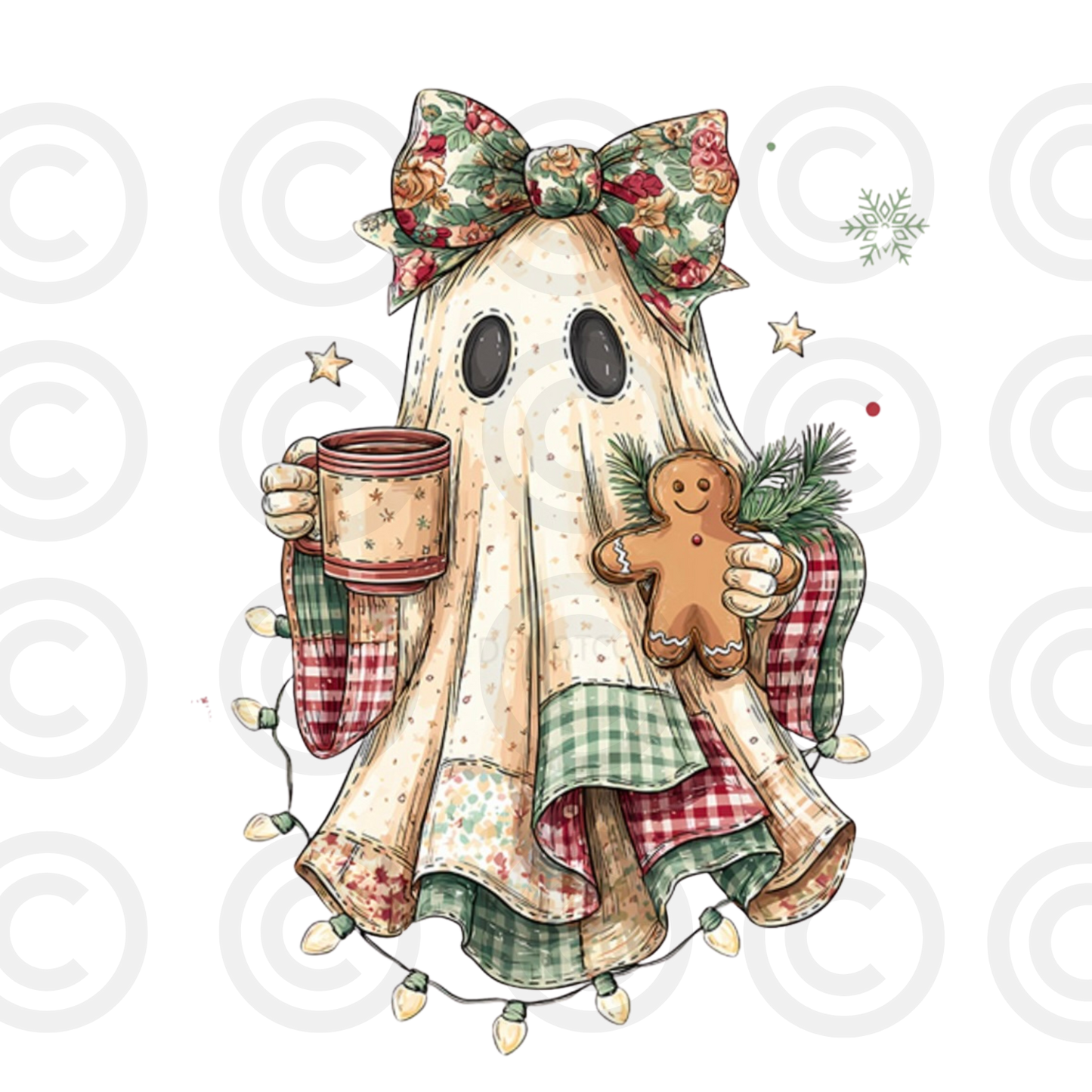 Ghost Of Christmas Past DTF