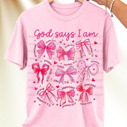 God Says I Am..