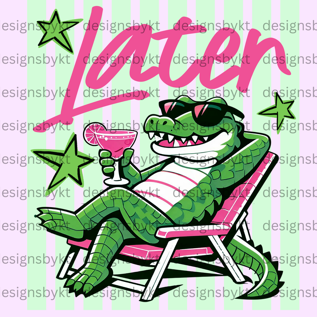 Green Later Gator