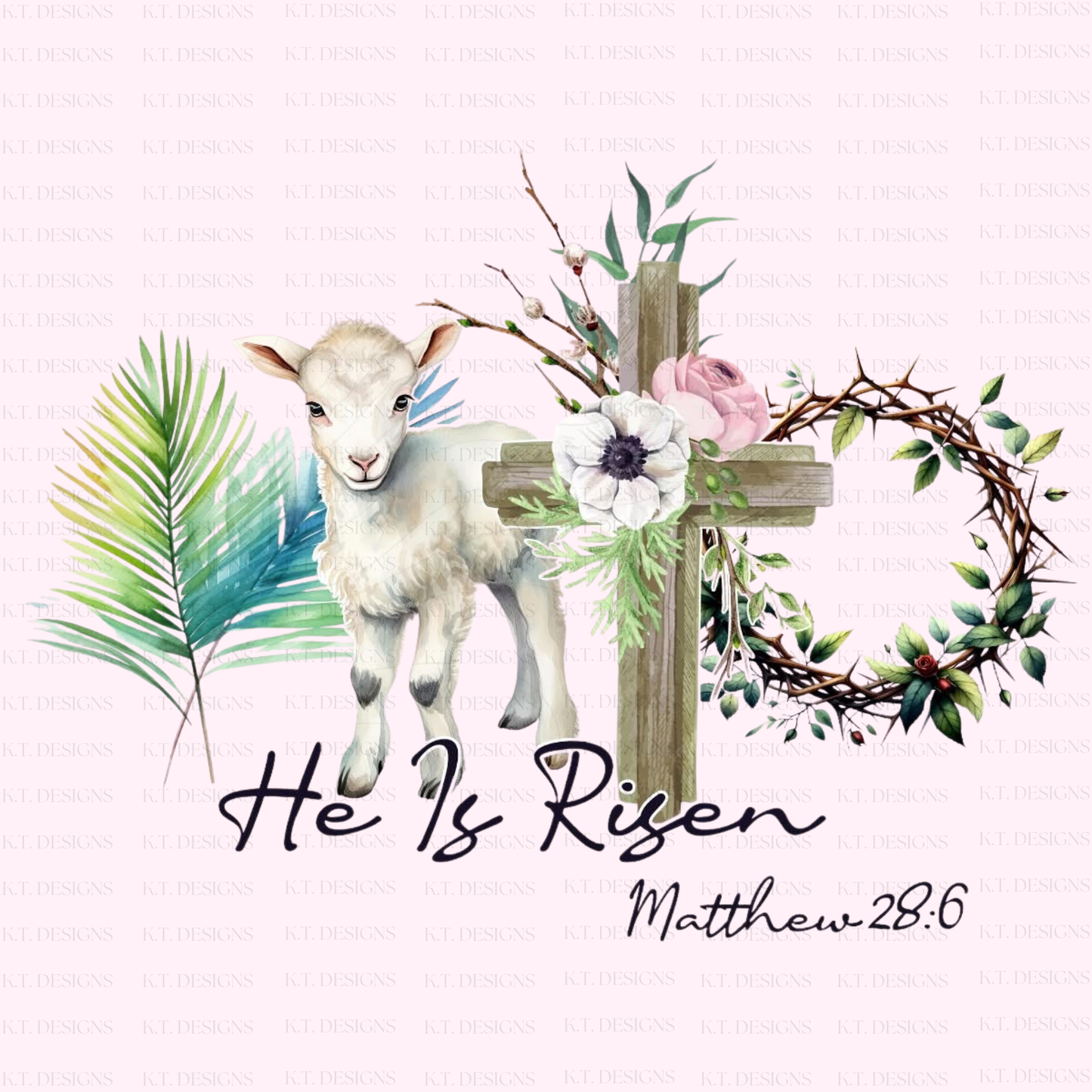 Lamb Easter Transfer