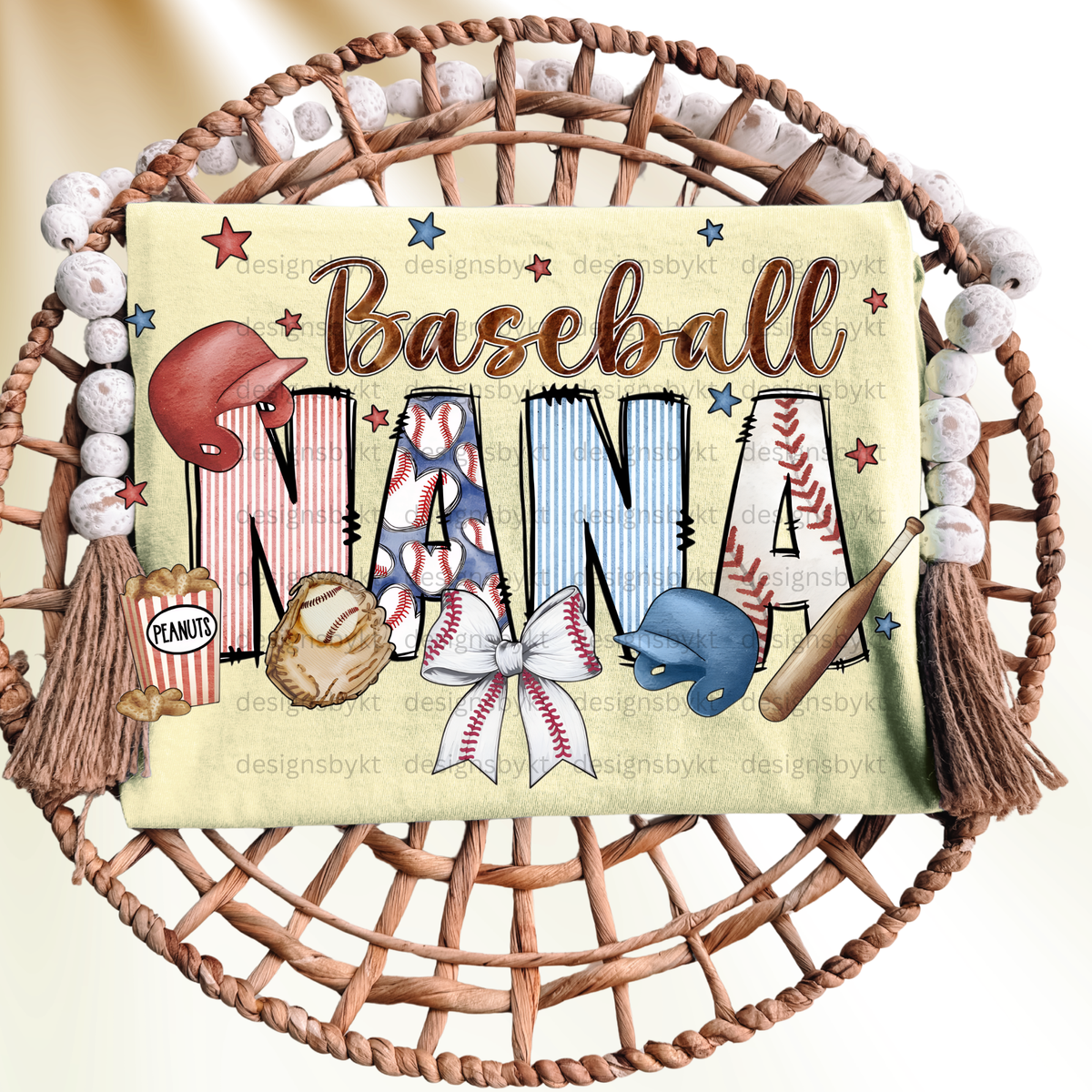 Basebal Grandma|Mimi|Nana|Gigi