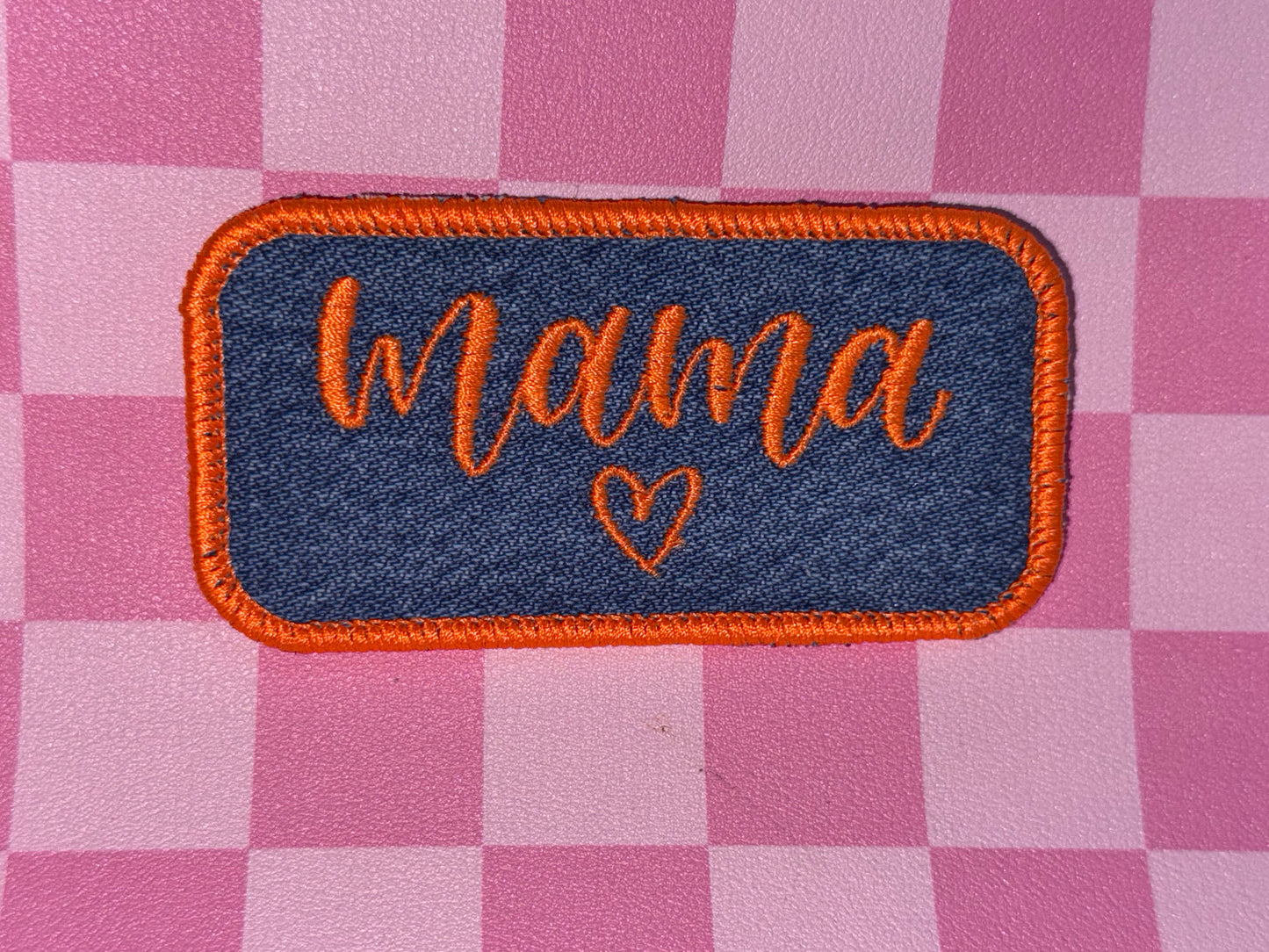 Mama- Orange outline
