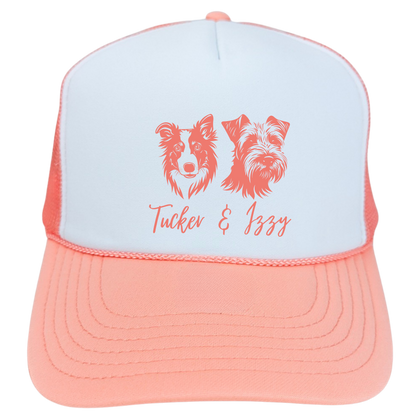 Furry Friend Coral Cap