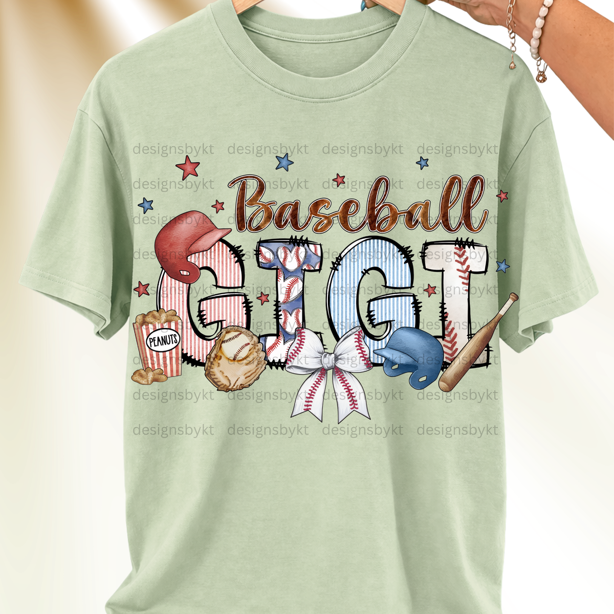 Basebal Grandma|Mimi|Nana|Gigi