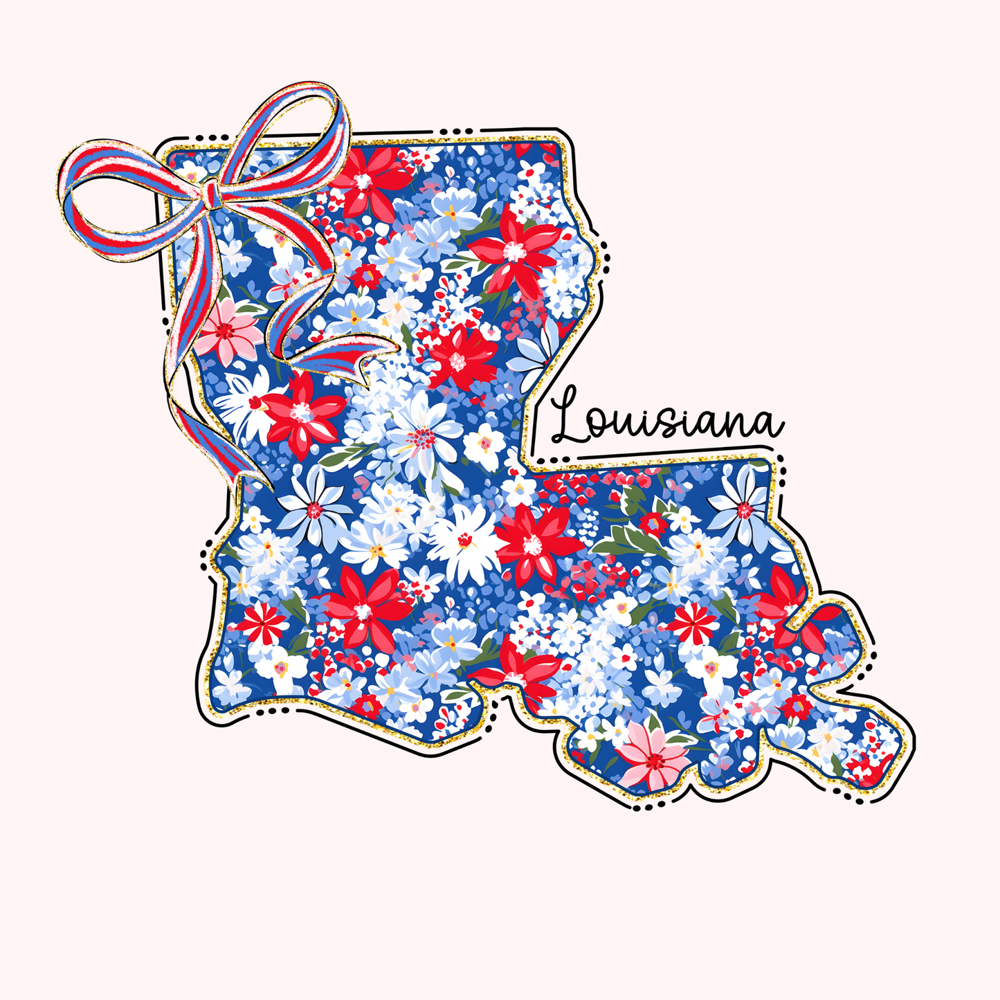 Red, White & Blue Home State