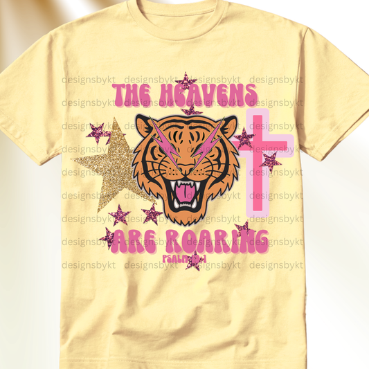 Heavens Are Roaring- Pocket Included