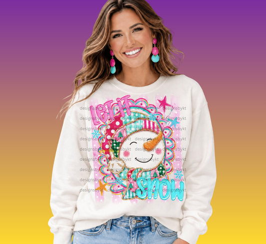 Colorful Let it Snow