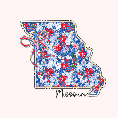 Red, White & Blue Home State
