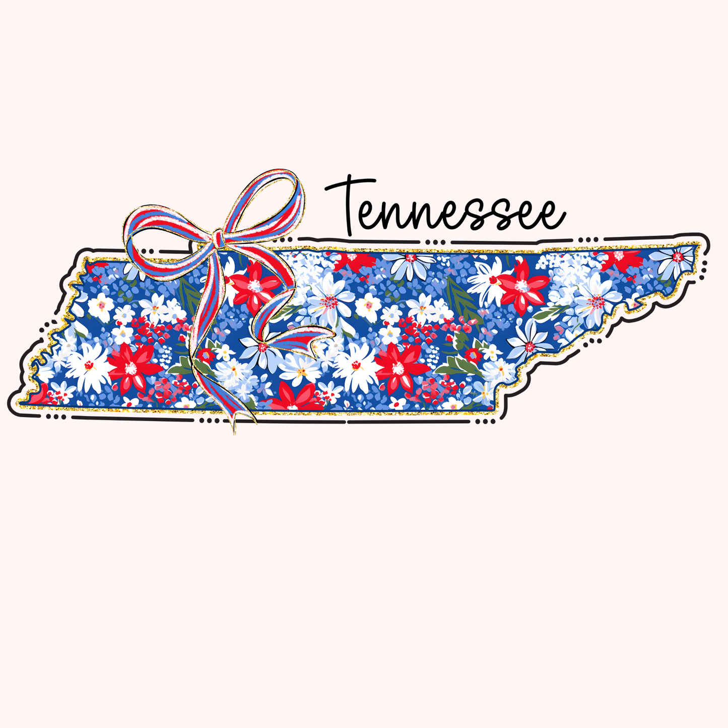 Red, White & Blue Home State