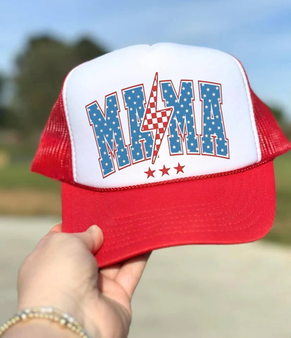 4th of July Mama Cap
