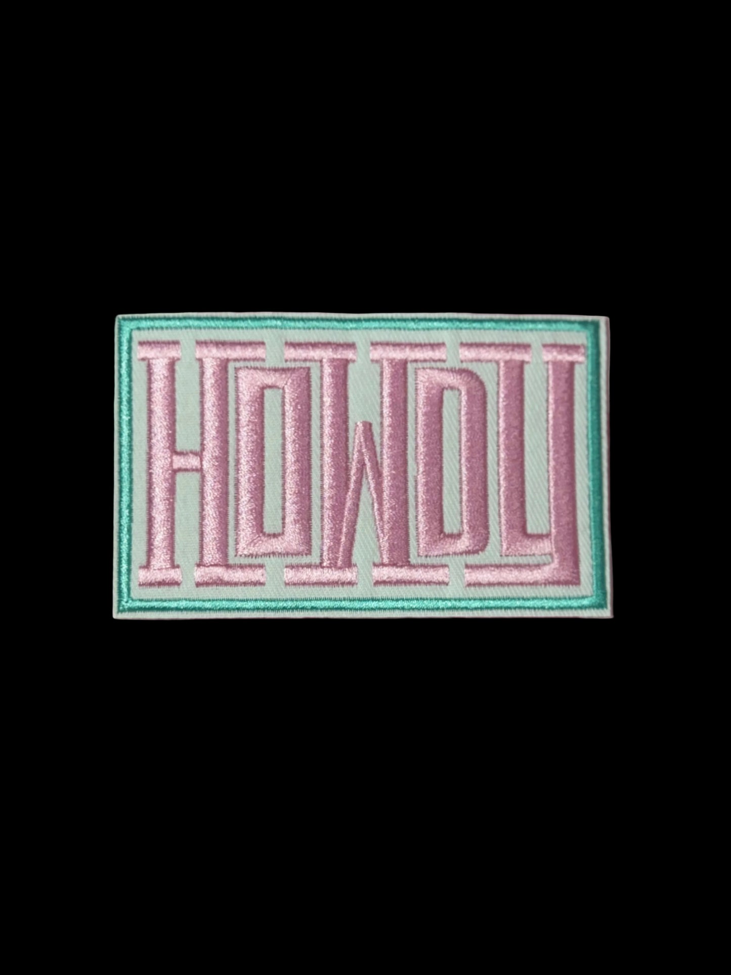 Embroidered- Howdy