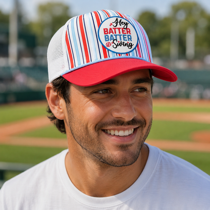 Hey Batter Swing Cap