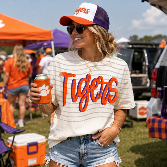 Clemson Tee Front/Back