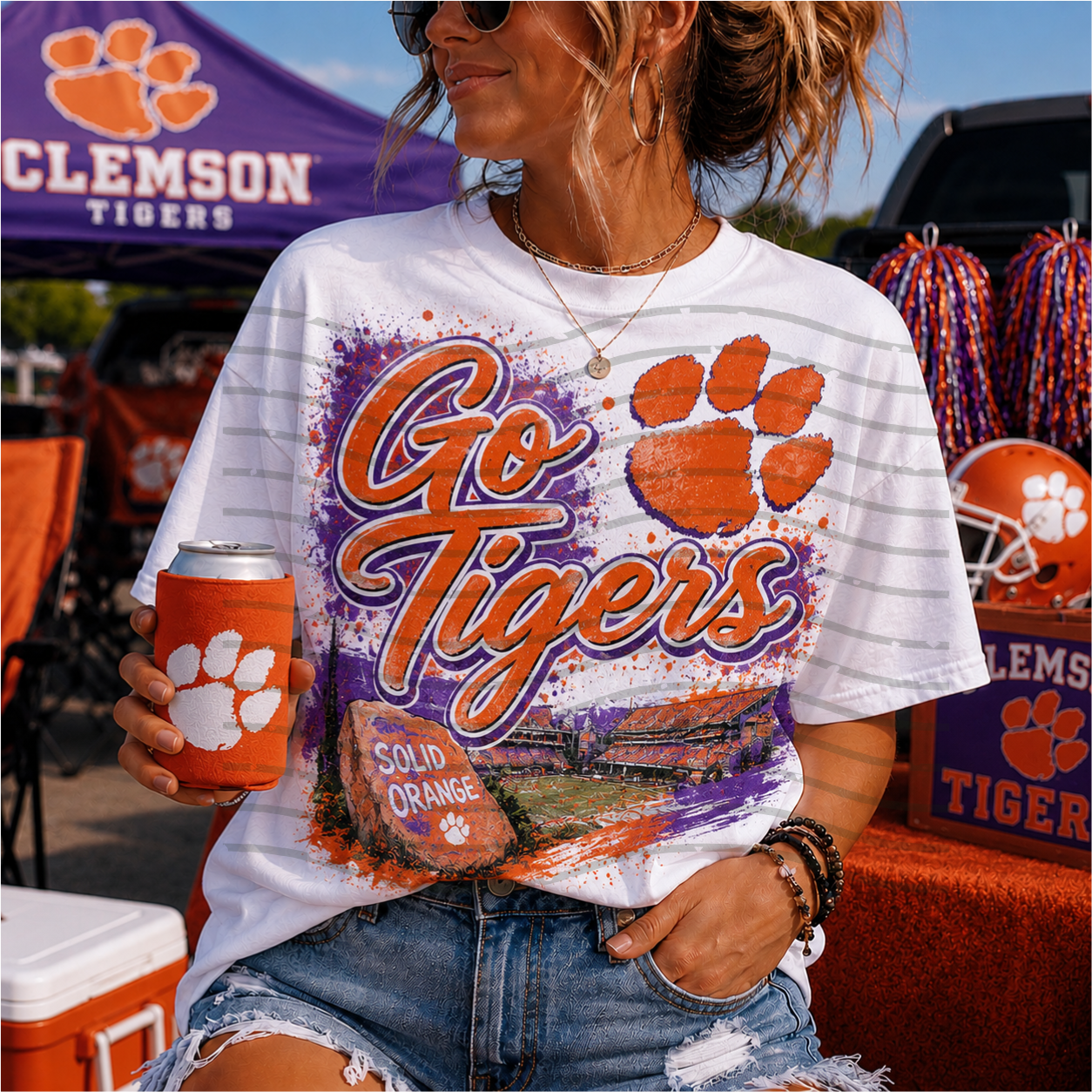 Go Tigers Tee