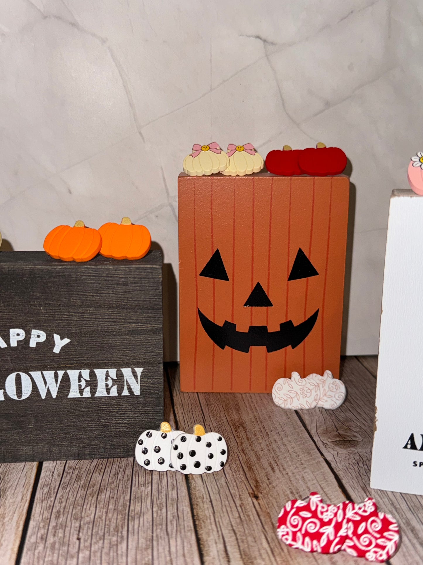 Floral Patch Pumpkins