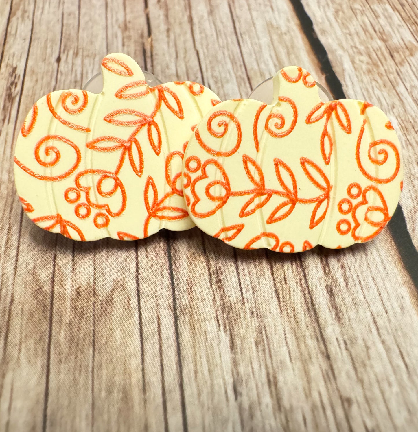 Floral Patch Pumpkins