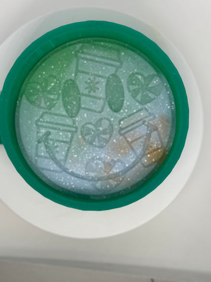 CHRISTMAS SMILEY WITH INSERT MOLD