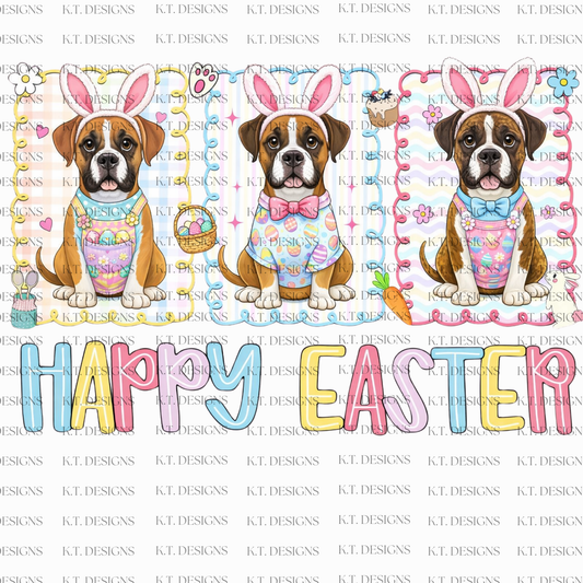 Happy Easter Transfer- Doggy Edition
