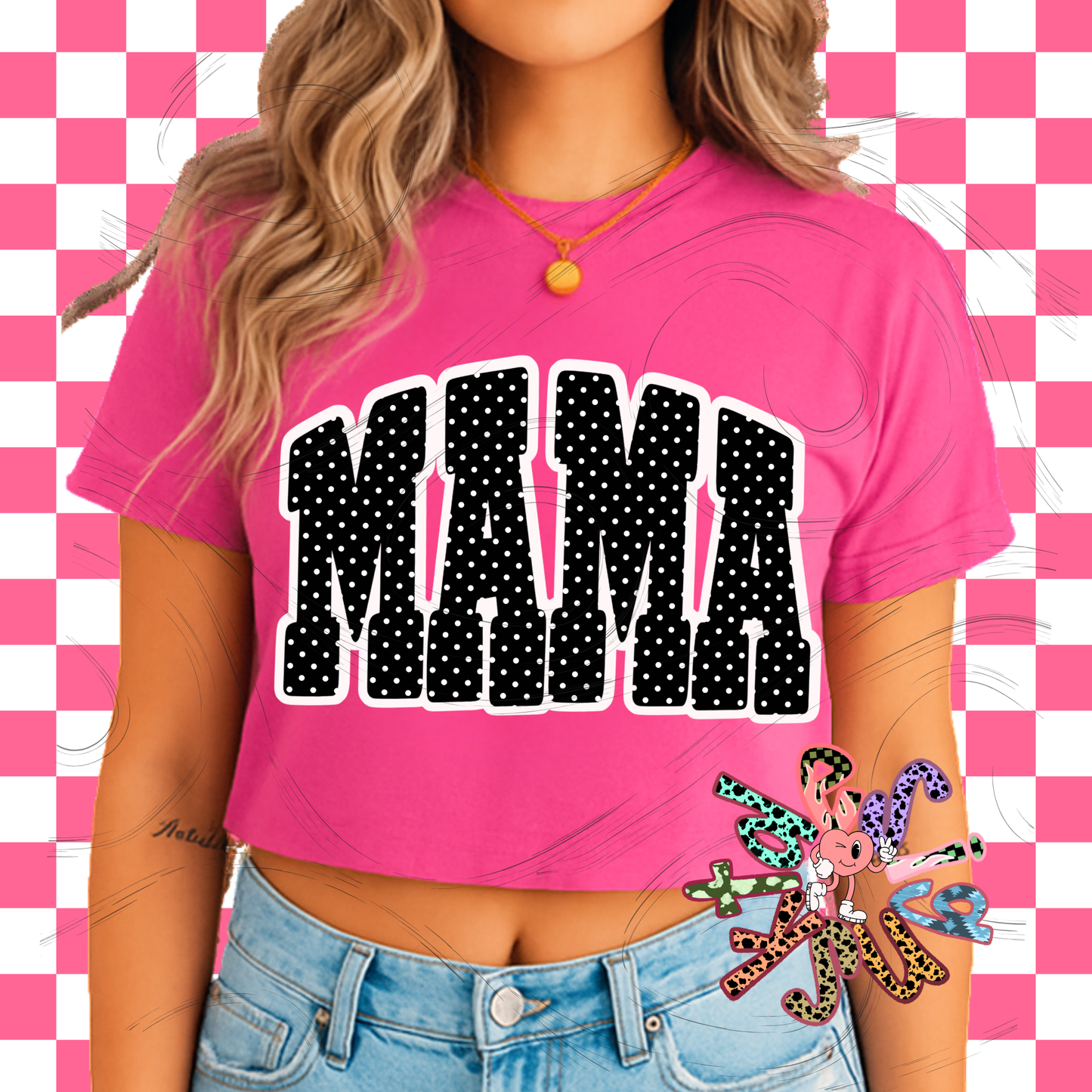 Polka Dot M A M A