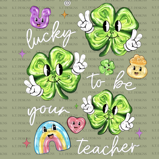 Lucky To Be Your Teacher