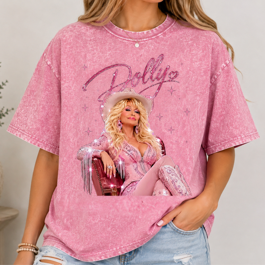 Glitzy Dolly Tee
